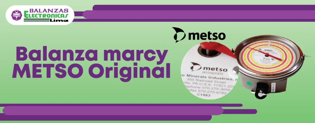 Balanza marcy METSO original