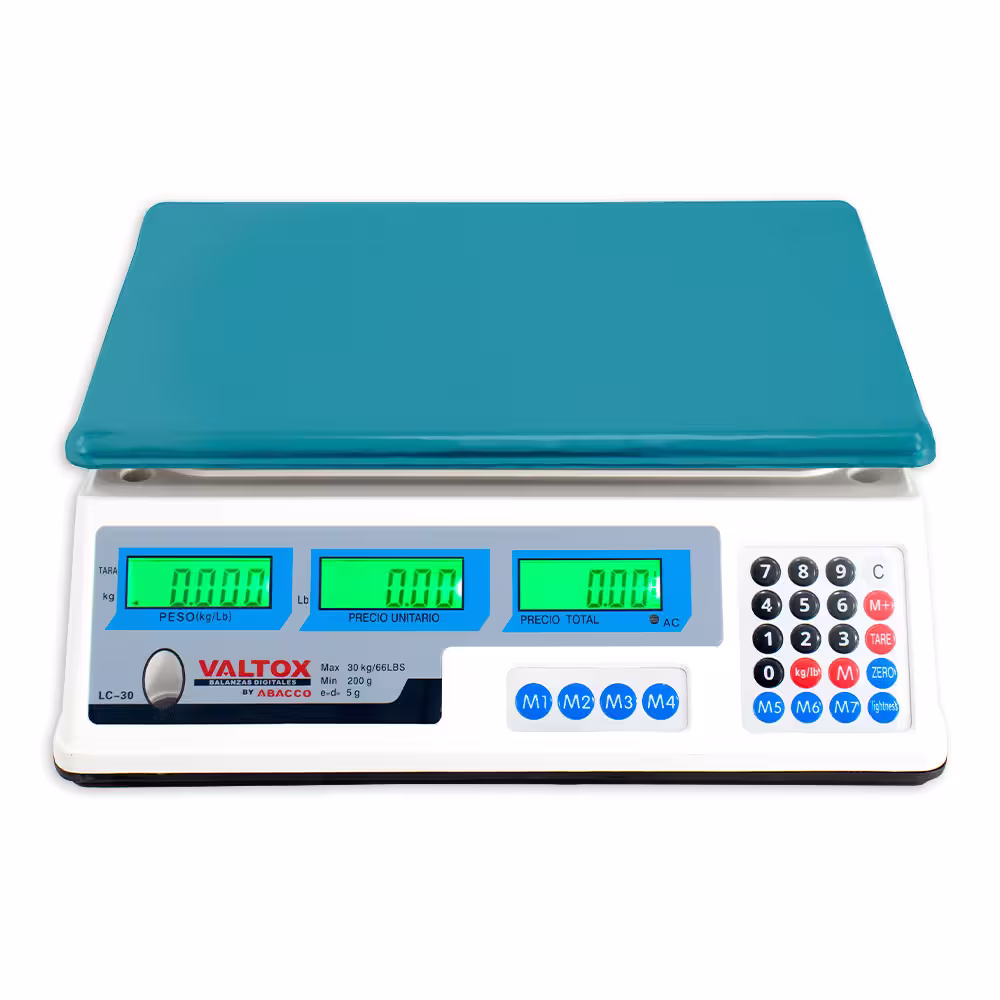 Balanza Comercial Valtox LC-30 de 30 Kilos