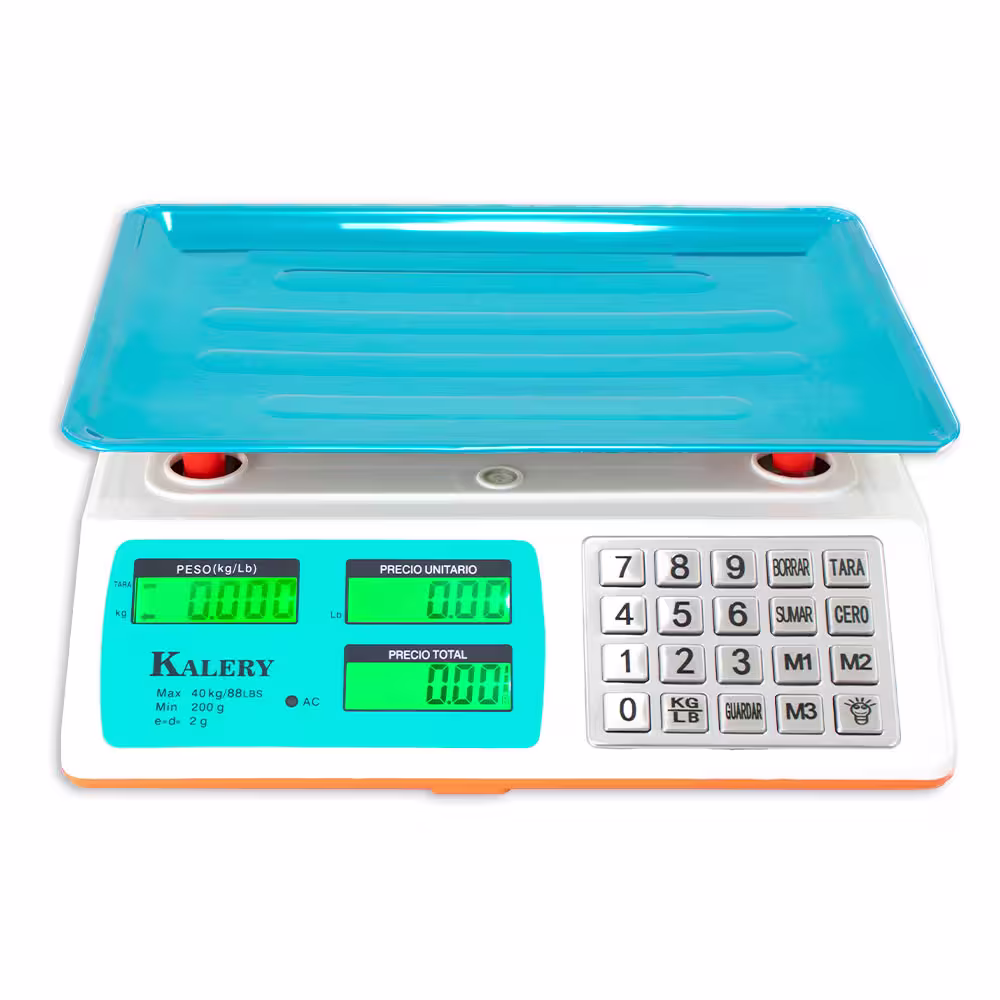 Balanza Kalery ACS 826 BT de 40 Kilos