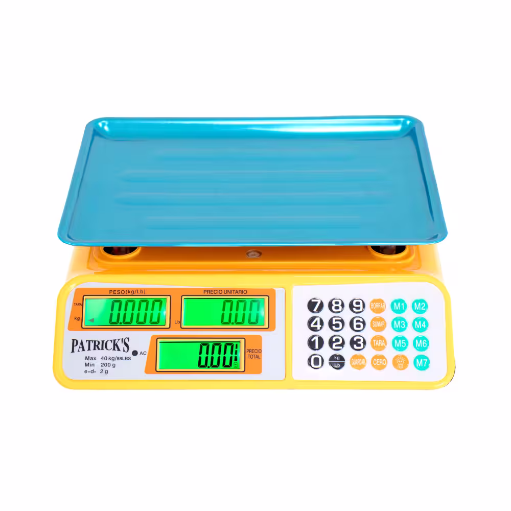 Balanza Patrick's ACS-806T de 40 Kilos