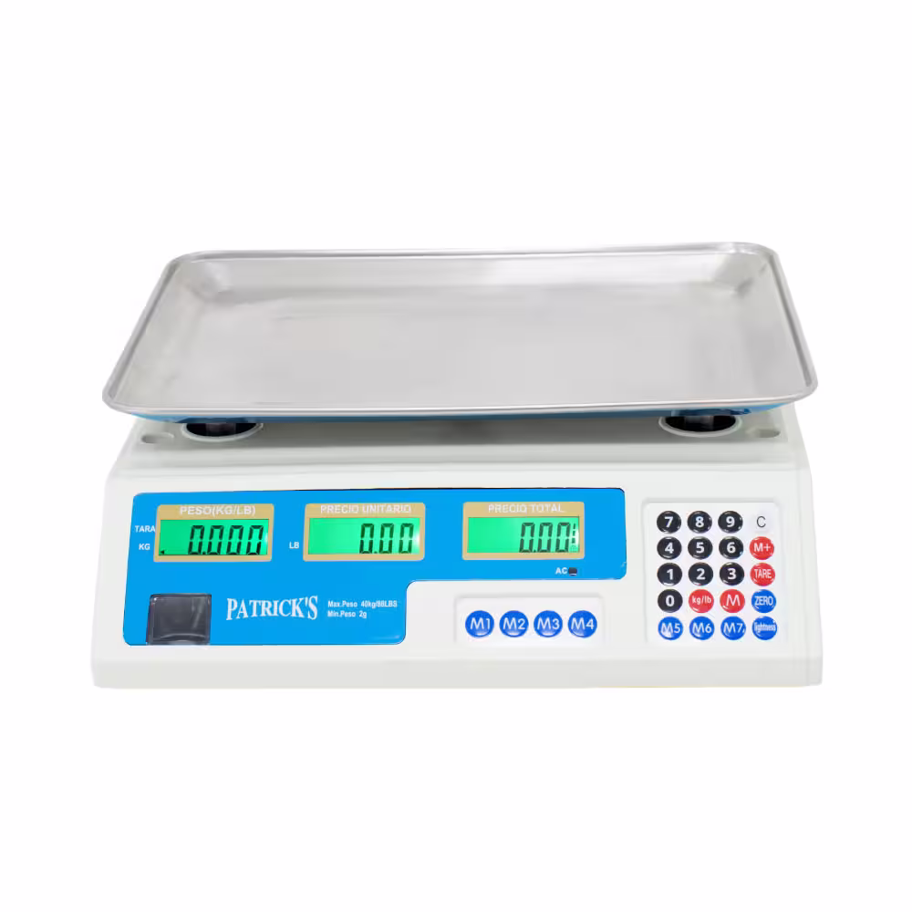 Balanza Patrick's ACS-A4T de 40 Kilos
